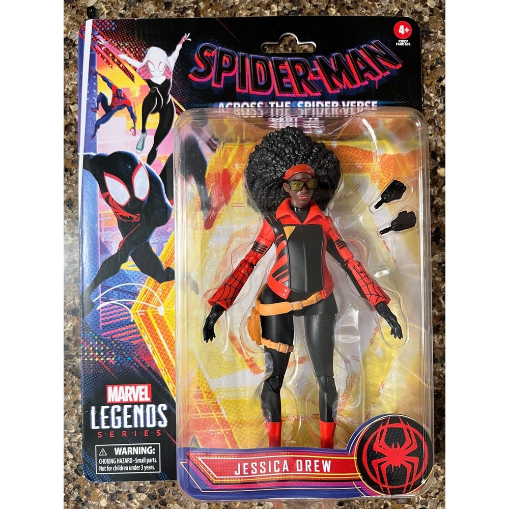 Marvel Legends Jessica Drew 6" Action Figure Spider-Man Across The Spider-Verse